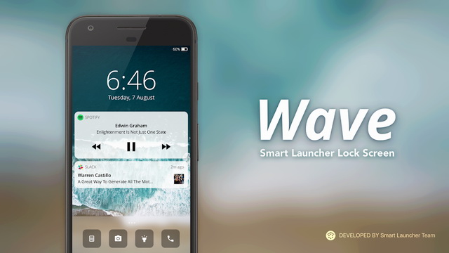 Wave - Customizable Lock Screen