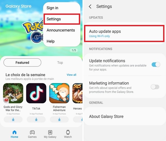 How to Disable Galaxy App Store Updates