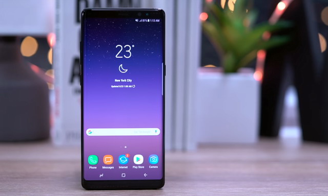 How to take a Screenshot on the Galaxy Note 8