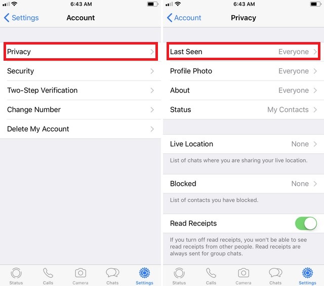 How to Hide Last Seen in WhatsApp