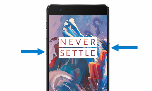 Taking Screenshot on OnePlus 3 with Hardware Keys