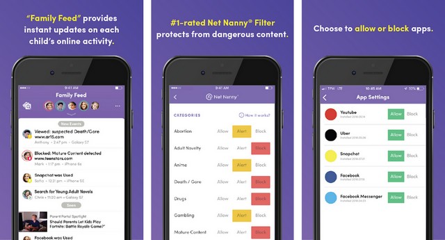 Net Nanny Parental Control App