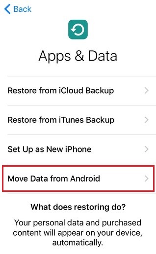 Переход с Android на iPhone