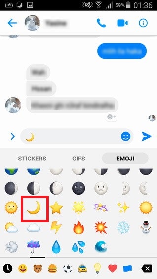 Dark Mode in Facebook Messenger