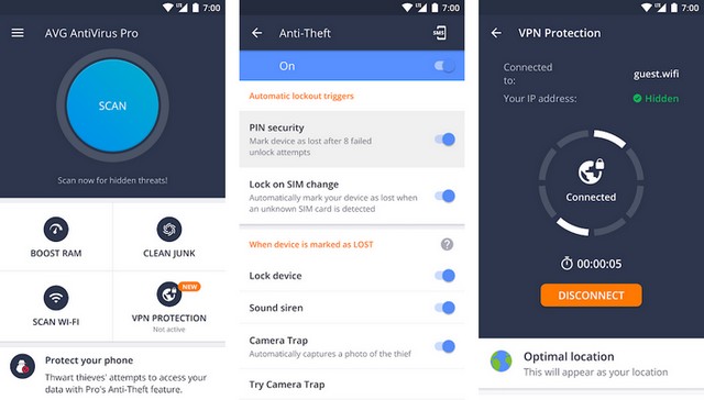 10 meilleures applications antivirus gratuites pour Android en 2022 5 AVG AntiVirus 2019 for Android