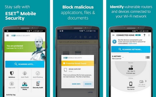 10 meilleures applications antivirus gratuites pour Android en 2022 7 ESET Mobile Security and Antivirus