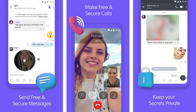 11 meilleures applications de chat vidéo pour Android en 2022 9 Viber Messenger