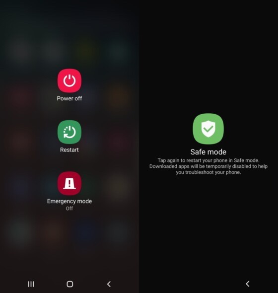 How to boot into safe mode on Galaxy S10