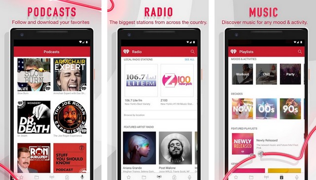 iHeartRadio - Chromecast Apps