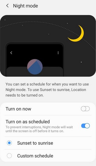 Enable the One UI Dark Mode on Samsung Galaxy