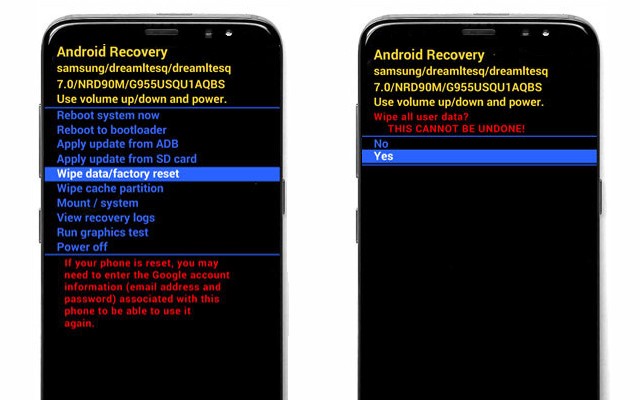 How to Factory Reset Samsung Galaxy S8