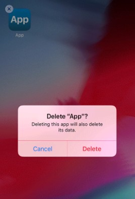 How to delete Apps via Home Screen