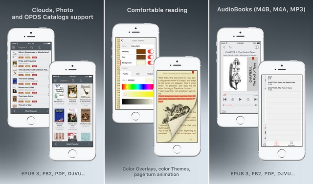 tiReader - программа для чтения электронных книг