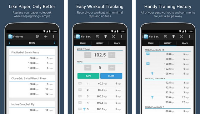 FitNotes - Fitness App