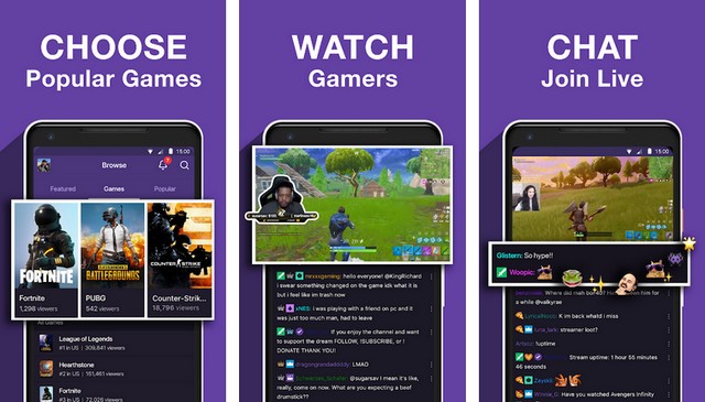 Twitch - video streaming app