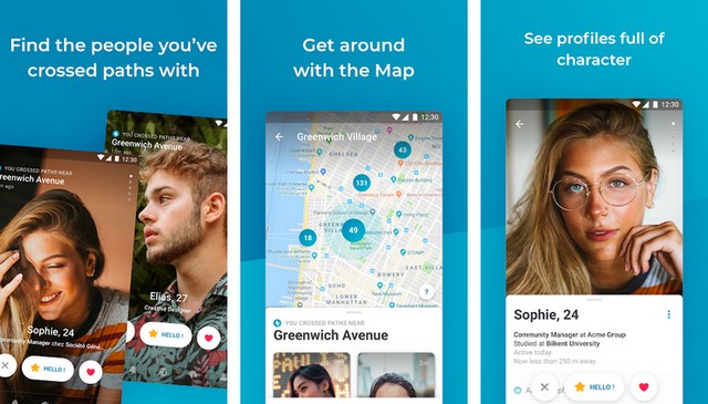 Happn - приложение для знакомств