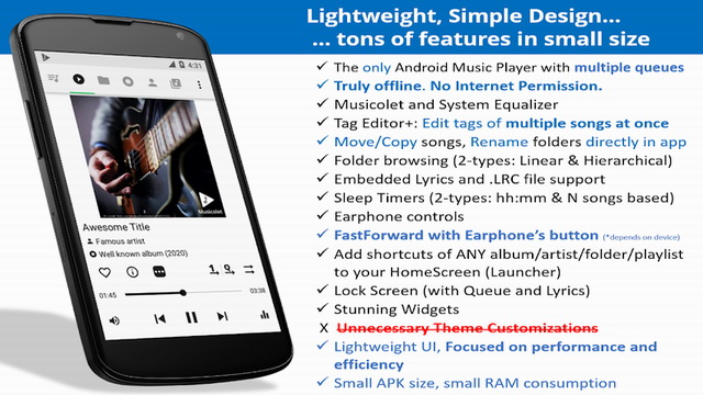 10 meilleures applications de confidentialité pour Android en 2022 6 Musicolet
