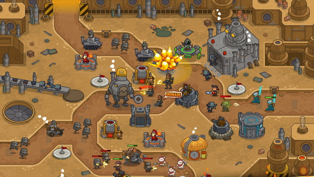 Steampunk Defense - Tower Defense Game