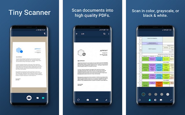 Tiny Scanner - приложение для сканирования документов