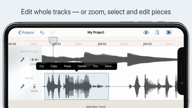 Hokusai Audio Editor