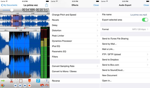 TwistedWave Audio Editor