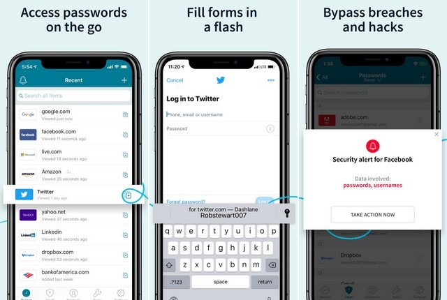 Менеджер паролей Dashlane