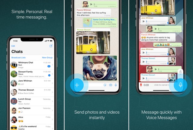 WhatsApp - Best Video Chat App