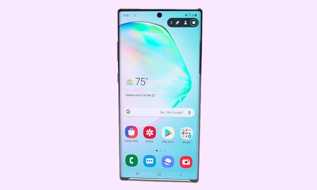 How to Take a Screenshot on the Galaxy Note 10