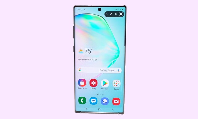 How to Take a Screenshot on the Galaxy Note 10