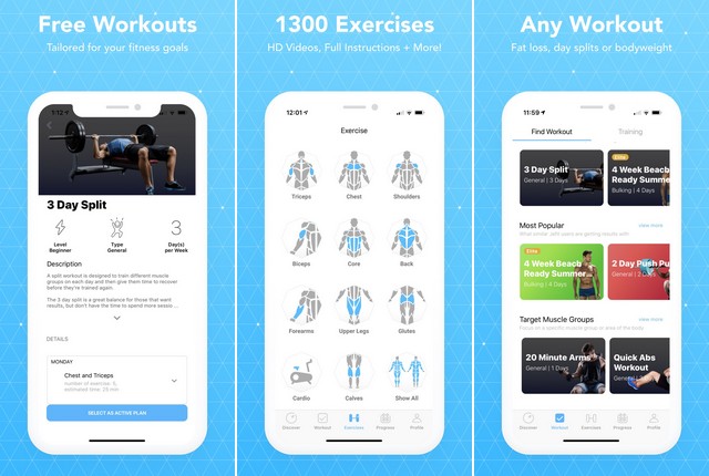 JEFIT Workout Planner