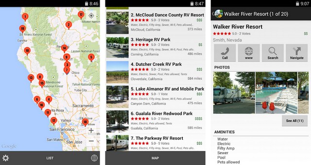 RV Parks and Campgrounds