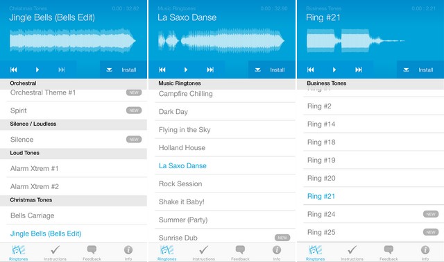 Ringtones for iPhone Free