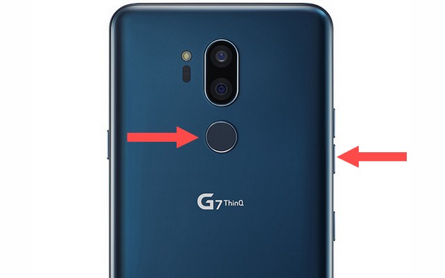 Take a Screenshot on the LG G7