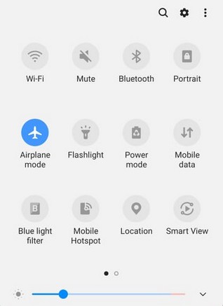 Airplane mode icon