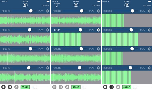 Multi Track Song Recorder