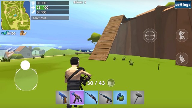 Rocket Royale: выживание в PvP