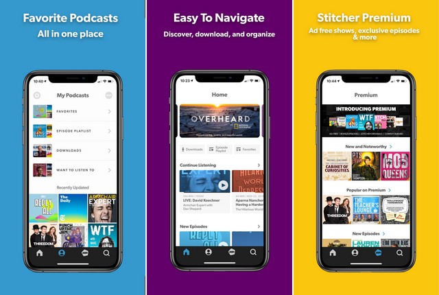 Stitcher for Podcasts