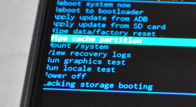 Wipe Cache Partition on Samsung Galaxy S6