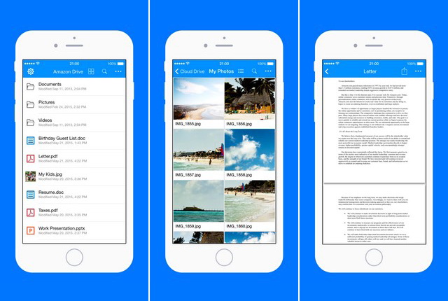 Amazon Drive - cloud storage app