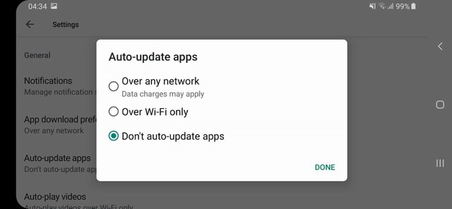 Don't Auto-Update Apps