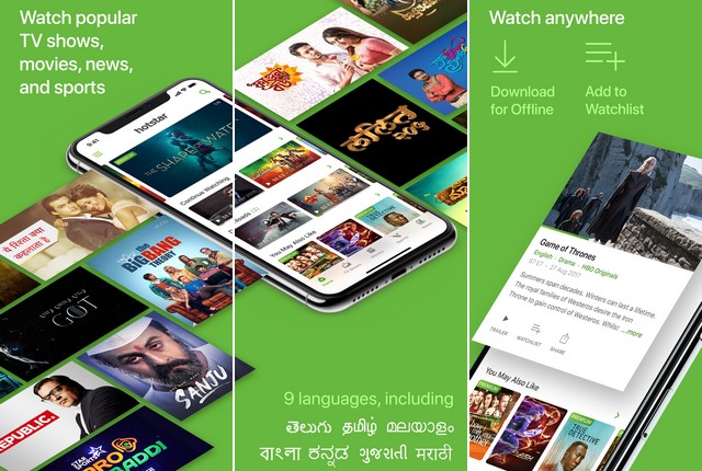 Hotstar - Best Movie App for iPhone