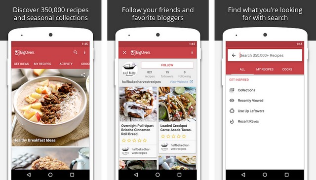 BigOven - Best Cooking App for Android