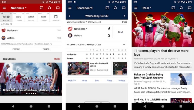 MLB - Best Baseball App for Android