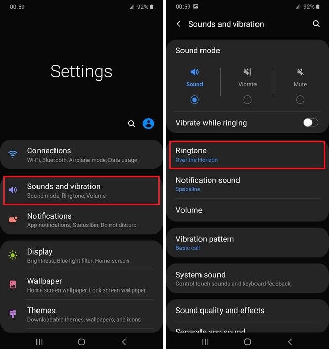 Set Custom Ringtone on Galaxy Note 10