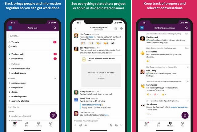 Slack - Best Work from Home App