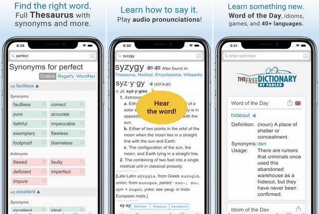 Dictionary - Best App for iPhone