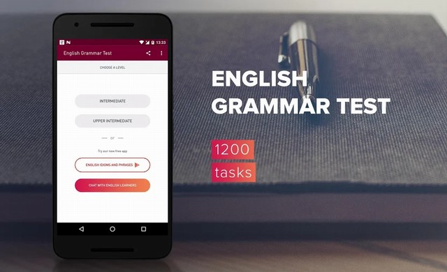 English Grammar Test - Best App for Android