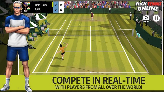 Flick Tennis Online - Best Tennis Game for iPhone