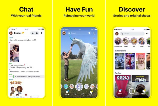 Snapchat - Best Social Media App