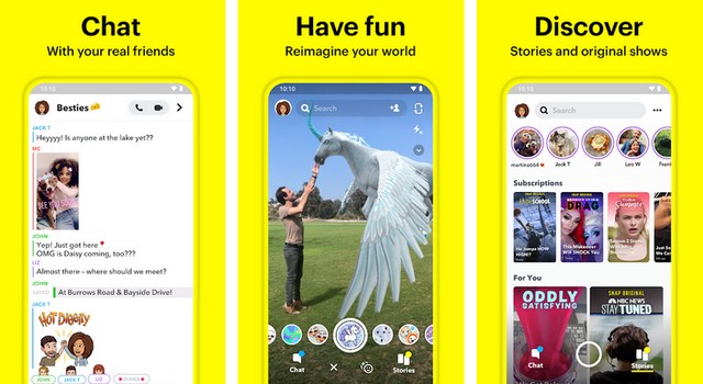 Snapchat - Best Social Media App